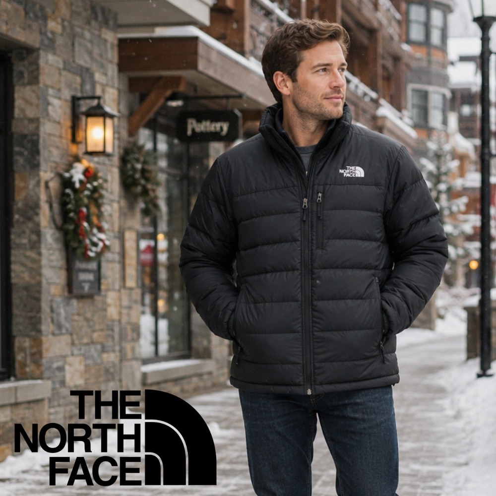 The North Face, Aconcagua 2 Down Puffer Jacket Mens Black NF0A4R29 F22 Small